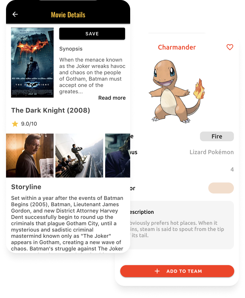 Entertainment and game apps
