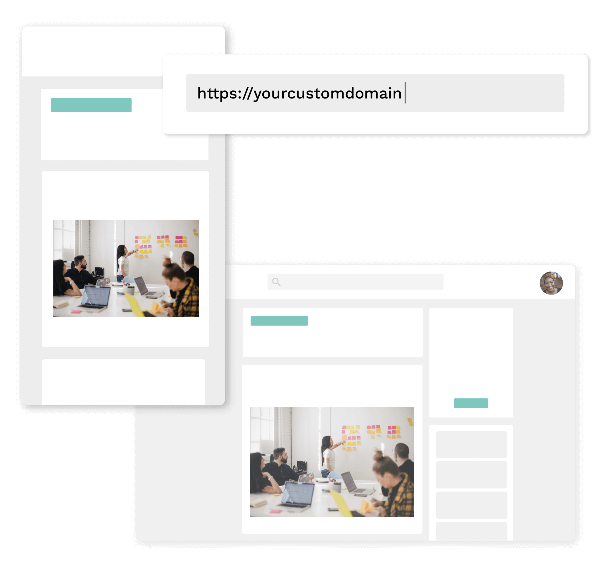 set up a custom domain