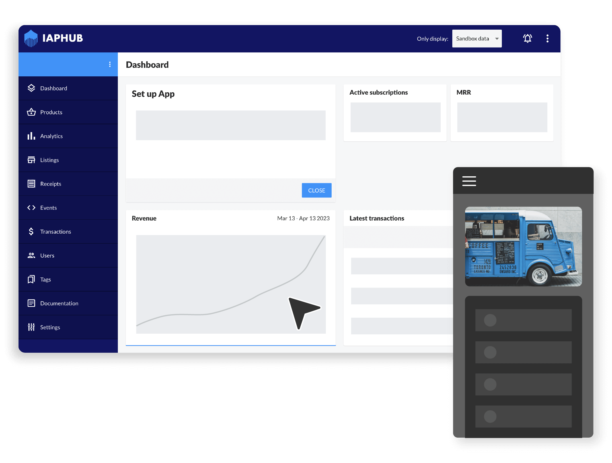 Create IAPHub account
