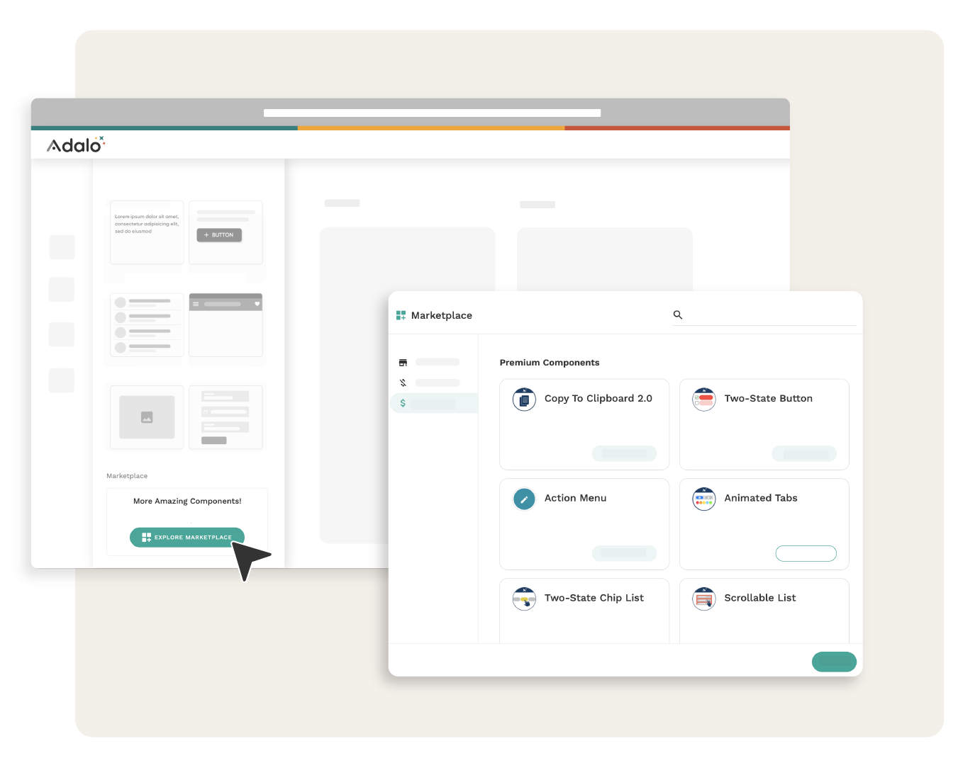 Built by component developers
