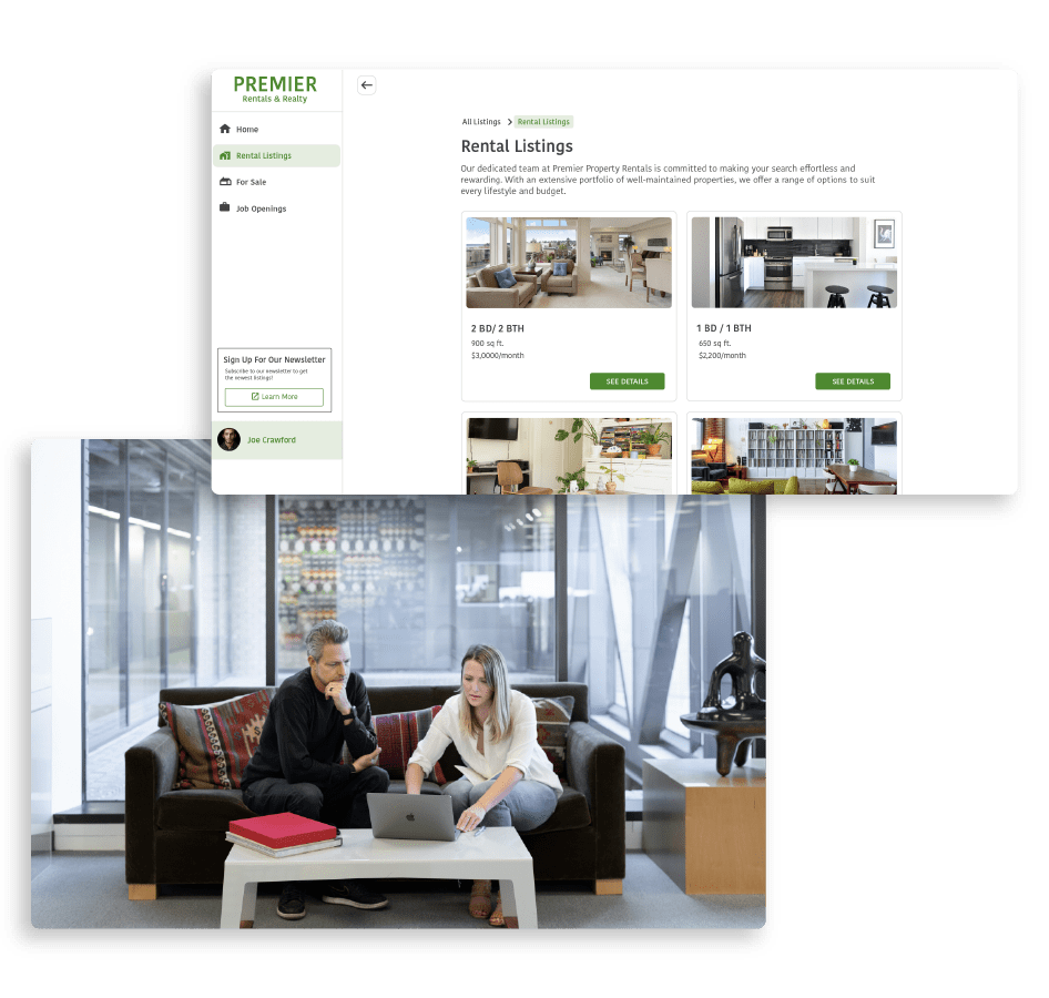 Showcase your rental or seller listings image