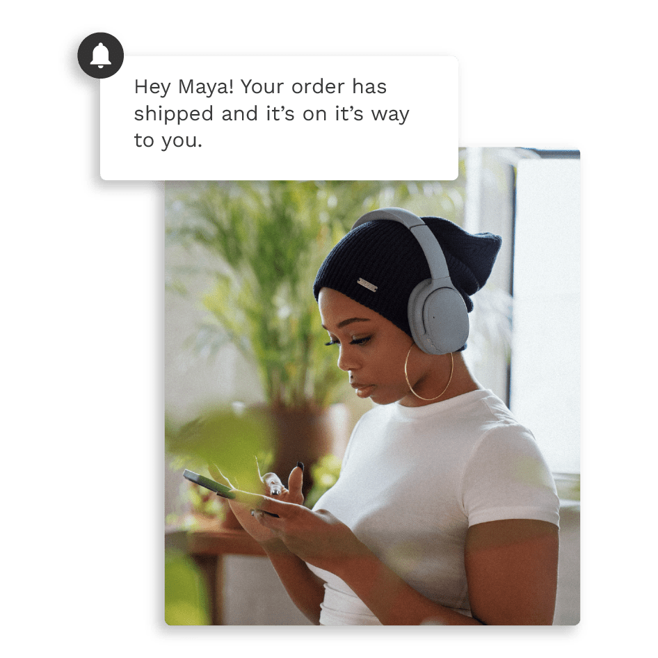 Push Notifications in Custom App Graphic